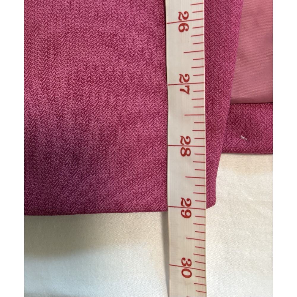 NWT J.Crew Willa Blazer in Garden Dahlia Pink Italian City Wool Jacket Size 22 - Picture 10 of 10